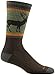 Darn Tough Uncle Buck Boot Cushion Sock - Men's Brown Large