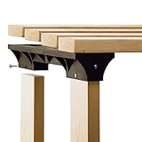 90120 2x4basics Shelflink - Single, Black