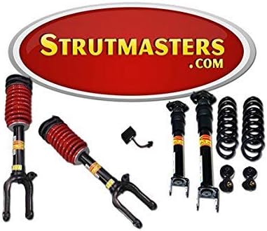 Strutmasters 4 Wheel Air Suspension Conversion Kit With Suspension Warning Light Module for 2007-2008 Mercedes-Benz GL320 CDI 4MATIC