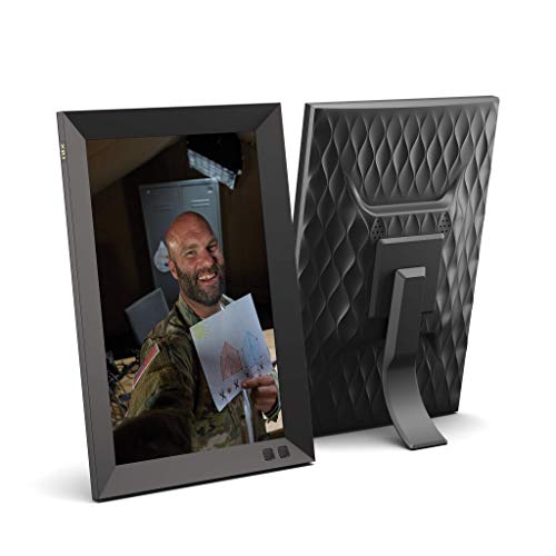 NIX 10.1 Inch Digital Photo Frame X10K Black – HD Digital Photo Frame with 1280×800 Resolution, Motion Sensor, Photo Auto-Rotate, USB and SD Card Slots and Remote Control