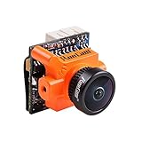 RunCam Micro Swift 600TVL FPV Camera 2.1mm Lens DC 5-36V FOV 160 Degree CCD NTSC IR Blocked for Racing Drone Quadcopter (Orange)