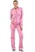 VERTIGO PARIS Women's Mock Neck Embroidered Lounge Tracksuit Jog Set