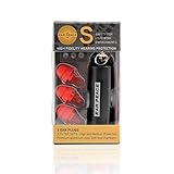 EarPeace Ear Plugs - High Fidelity Hearing Protection for Concerts & Music Professionals (White Plugs, Black Case)