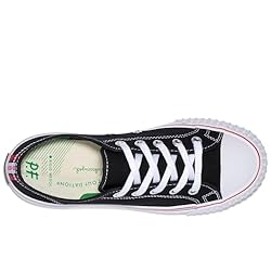 PF Flyers Men's Center Lo Canvas Black/White 10 M