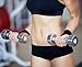 Fitness Wrist Wraps – 20” Medium Duty with Thumb Loop – Best Velcro Wraps for Weight Lifting Protection – Pair of Two for Men or Women with Bonus eBook