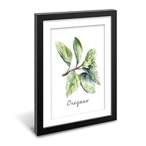 Black Paper Framed Canvas Wall Art...