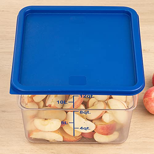 Restaurantware LID ONLY Met Lux Food Storage Container Lid, 1 Square