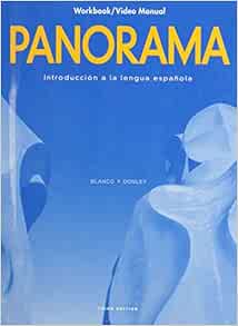 Panorama Introduccion A La Lengua Espanola Spanish Edition 9781600075957 Books Panorama Introduccion A La Lengua Espanola Spanish Edition 9781600075957 Books