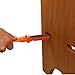 Keystone Flat File Sanding Stick with Replaceable Abrasive Strips for Sanding Shaped Objects on Wood and Some Metal. Ideal for Woodworking, Furniture, Restoration, Cabinets, or Automotive Use