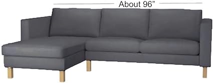 Amazon ソファカバーのみ Karlstadラブシート 2シート ソファ シェーズラウンジユニットカバーの交換用 幅 244cm 2cmではありません Ikea Karlstadスリップカバー用 ソファカバー マルチカバー オンライン通販