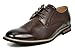 Bruno MARC PRINCE Men's Modern Classic Brogue Lace Up Leather Lined Perforated Dress Oxfords Shoes
