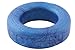 Cock Cockring Squishy Comfortable Pure Silicone Long Wear Cock Ring from Atomic Jock by Oxballs (Metallic Blue)