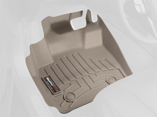 WeatherTech Custom Fit Front FloorLiner for Toyota 4Runner, Tan