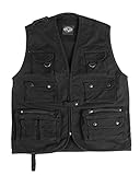 Mil-Tec Moleskin Fishing Vest Black size S
