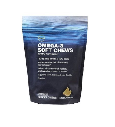 GNC Ultra Strength Omega-3 Soft Chews, Citrus, 50% More Omega-3, 50 ea GNC Ultra Strength Omega-3 Soft Chews, Citrus, 50% More Omega-3, 50 ea