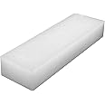 Blended Waxes, Inc. Paraffin Wax Block - Household Paraffin Wax for Canning, Candle Making, Waterproofing, Metal Preservation, and a Variety of Other Applications (1lb. Block - 1 Block)