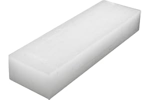 BW BLENDED WAXES, INC. Blended Waxes, Inc. Household Paraffin Wax Blocks for Candle Making, Canning, Waterproofing, Metal Preservation, and a Variety of Other Applications (1lb. Block - 1 Block)