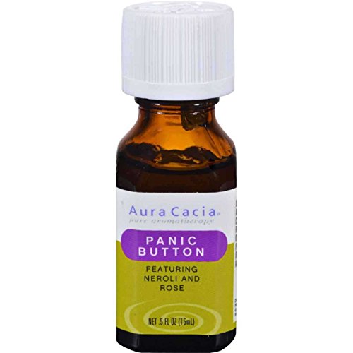Aura Cacia Essential Solutions Panic Button 0.50 oz
