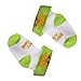 Lucky Staryuan Set of 6 Baby Leg Warmer Combed Cotton Leg Warmers for Baby Girls