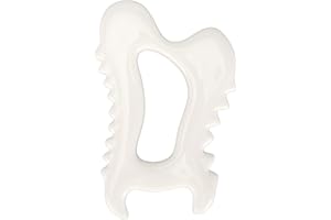Gua Sha Scraping Massage Tool, Antistatic Ceramic Guasha Board for for Eye Face Neck Skin Body, Sculpting Beauty Scraper for 