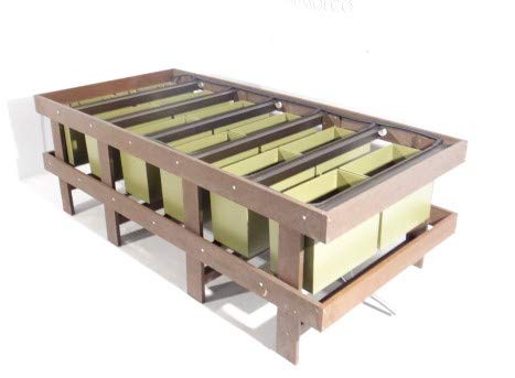 HUERTO Urbano Horizontal (2.05m X 0.90m X 0.70m) de plástico ...