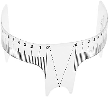 GoodPing Reusable Eyebrow Grooming Stencil Shaper Ruler Measure Makeup Tool
