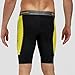 SKINS Mens Skins DNAmic Men's Compression Half Tights/Shorts, black/Citron, Small