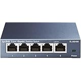 TP-Link 5 Port Gigabit Ethernet Network Switch | Ethernet Splitter | Sturdy Metal w/ Shielded Ports | Life Time Warranty| Plug-and-Play | Traffic Optimization | Unmanaged (TL-SG105)