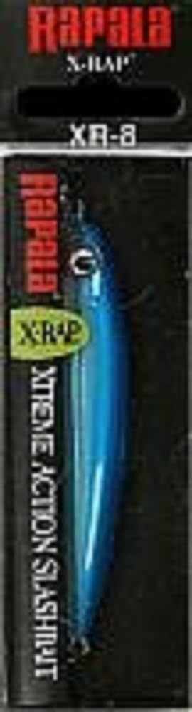 Rapala X-Rap Jerkbait 08 Fishing lure (Silver Blue, Size- 3.125)