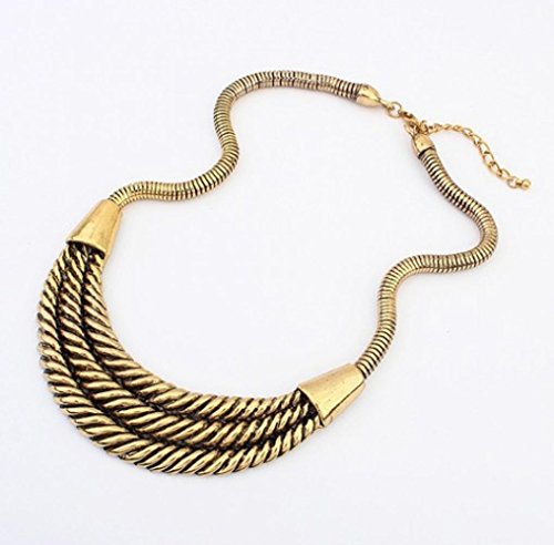 Soul Survivor N343 ( Min Mix Order ) 2015 Fashion Popular Individual Antique Bronze Plated Punk Alloy Chain Collar Necklace For Women