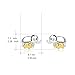 Angel caller Elephant Stud Earrings Sterling Silver Hypoallergenic Mini Cute Mother and Daughter Elephant Gifts for Women