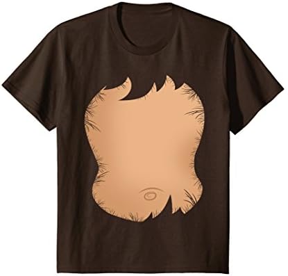 Kids Monkey, Ape, Chimpanzee, Bear Funny Halloween Costume TShirt 12 Brown