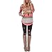 Womens Striped Sweatshirt Tunic Tops Long sleeve Casual Crew Neck T Shirt Top Blouse, Orange Color Striped, X-Large