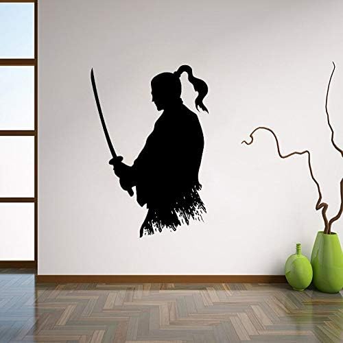 Onetotop Samurai Katana Tatuajes De Pared Ninja Vinyl Sticker
