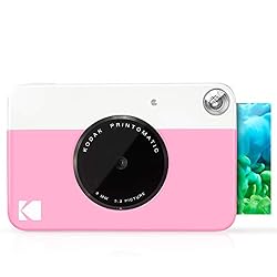 Kodak Printomatic Instant Camera (Pink) Gift Bundle