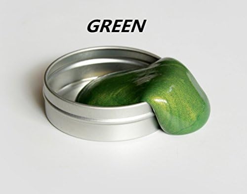 Ennrui New Thinking Putty Monster -Super Magnetic Crazy Playdough Strong Magnet Creative Toy (plus magnet)for Boys, Girls, Children's Prizes -50g Green