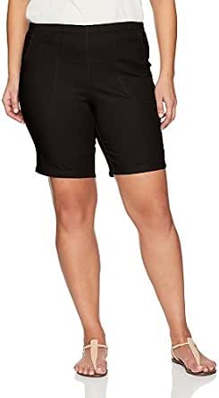 Plus Size 2 Pocket Pull on Short 