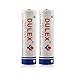 DULEX 18650 Battery, 2-Pack 3.7v Lithium ion 18650 Rechargeable Batteries and 18650 li-ion battery Charger