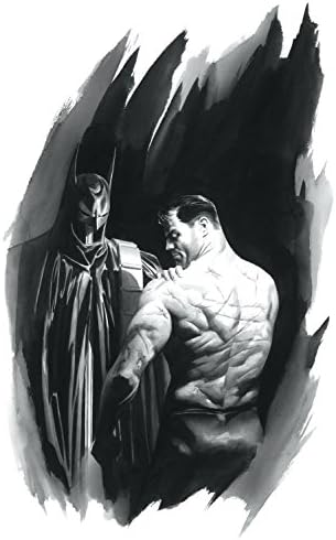 Batman: "Scars" by Alex Ross - Hand-Signed Limited Edition of 100 - Giclee on Canvas - NEW 27.5x18 with COA - Licensed and Published by DC Comics and Alex Ross Art