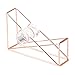 U Brands Desktop Tape Dispenser, Wire Metal, Copper/Rose Gold - 858U06-48 primary