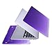 Fade to White Matte Carrying Hard Shell Case for MacBook Air 13.3” A1466 & A1369 (Purple)