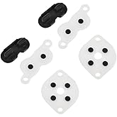 Comimark 2Set Silicon Rubber Button Replacement for NES Conductive Pads Controller Gamepad