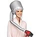 Beautyours Hair Bonnet hood - Safety Portable Dryer Bonnet Attachment for Hair Styling - Silver