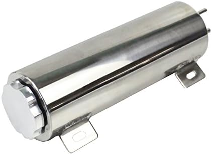 CARACETEK 2x13'' Aluminium Tank Body Universal Radiator Overflow Tank - Chevy/Ford/Mopar