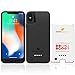 iPhone X/ XS Battery Case, ZeroLemon iPhone X/ XS 8000mAh Rugged Juicer Extended Battery Case Rechargeable Charging Case for iPhone X/ XS [Apple Certified Connector]-Black primary