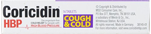 Coricidin HBP Cough & Cold Suppressant - Image 6