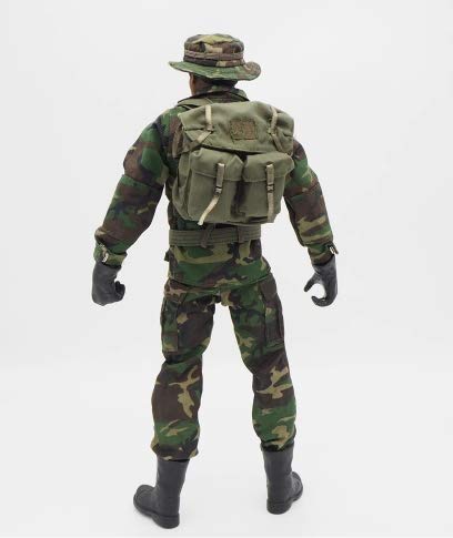 1/6 Scale Clothes Soldier Uniforms Back Pack Set for 12" Male Military Action Figure Body Cloth for Doll - Thumbnail 2
