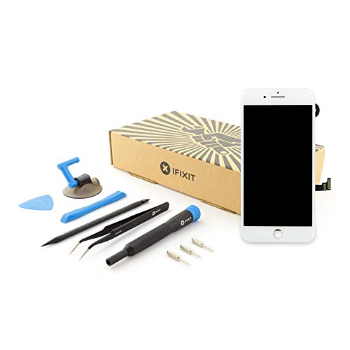Screen Compatible with iPhone 7 Plus - Fix Kit - White