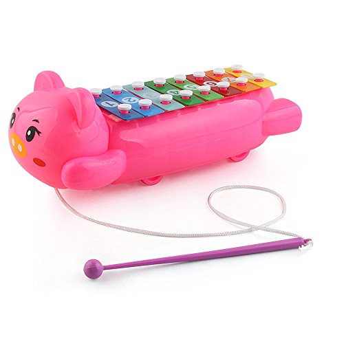 image for O-Toys Xylophone Piano 8 Tones Hand Knock on Piano Learning Educationa