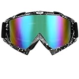 ZH Adults / Kids Outdoor Bendable Goggles for Motocross / Bike Riding Wind Skiing,Tinted Lens